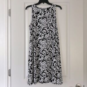MSK shift dress, L